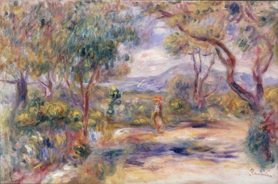 Landscape in Cannes (Renoir